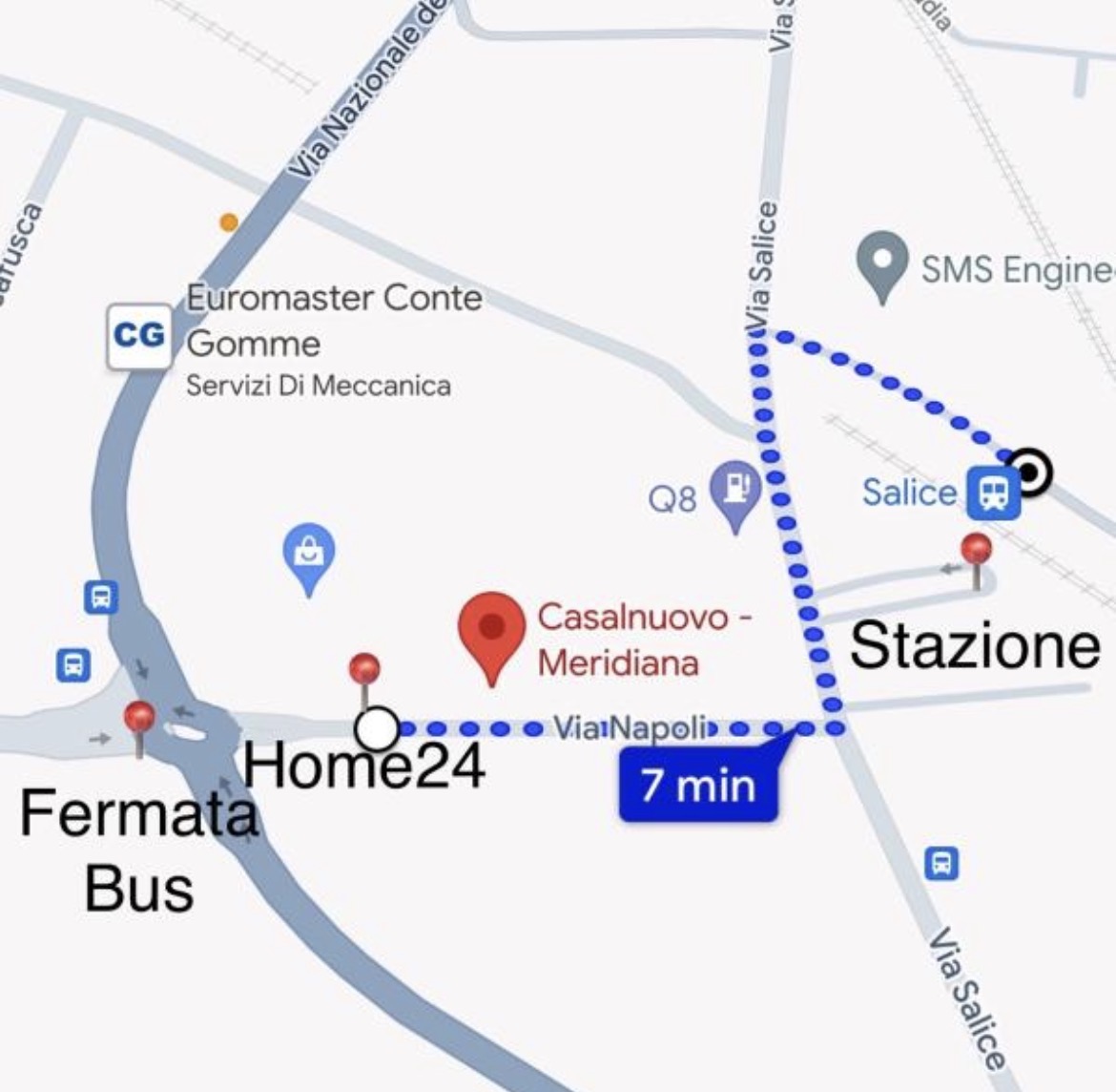 Mappa stazione
